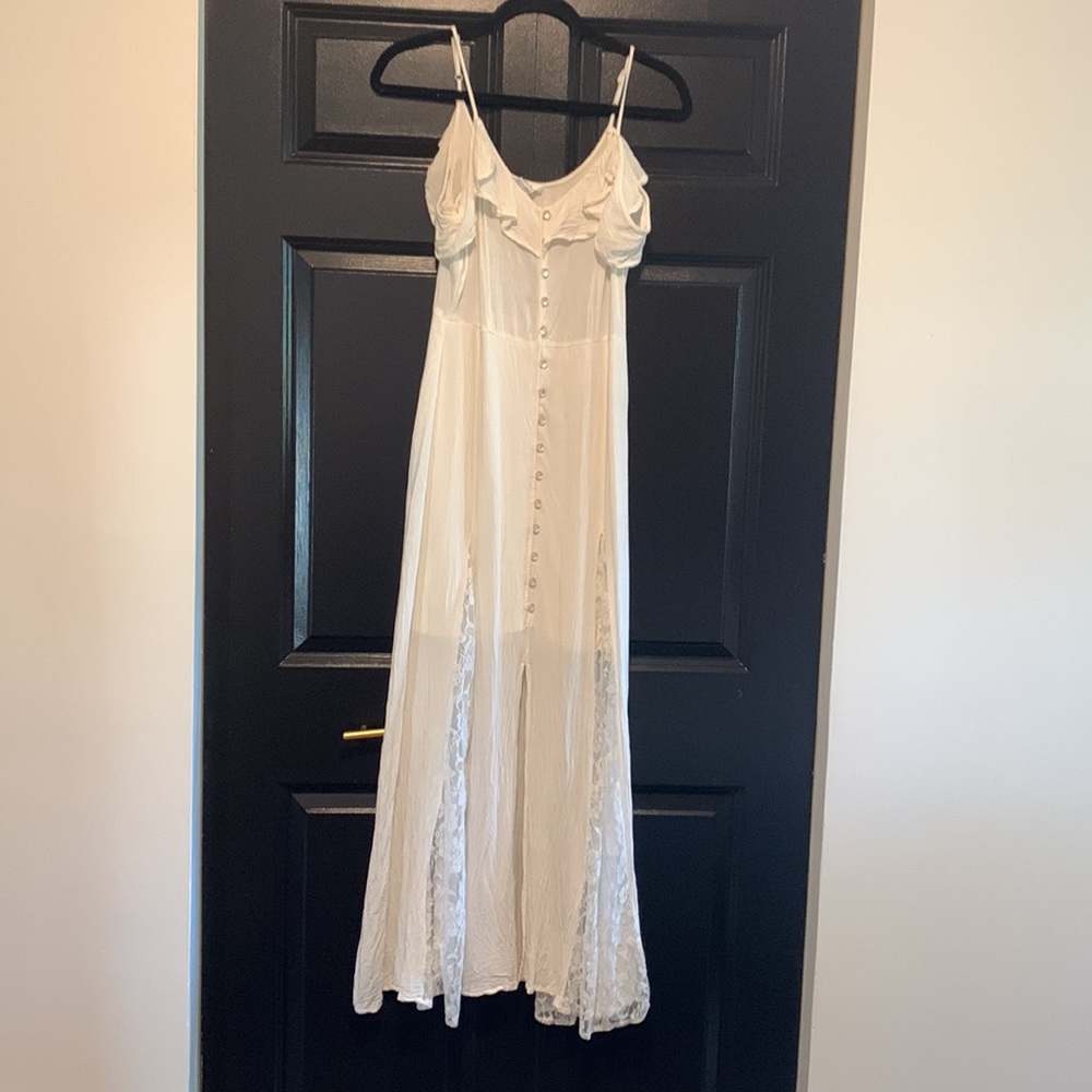 Venus White maxi dress